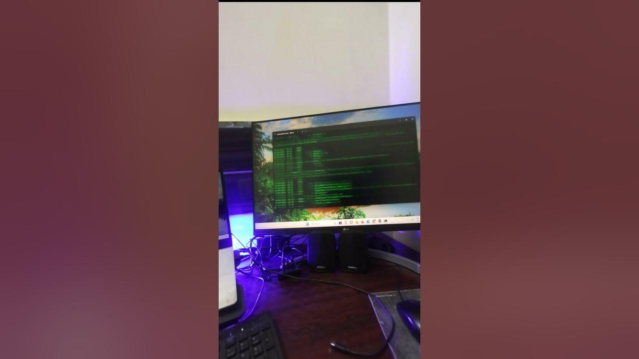 How to look like a hacker using cmd youtube