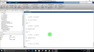 2. Basic Calculations Using MATLAB Net Worth