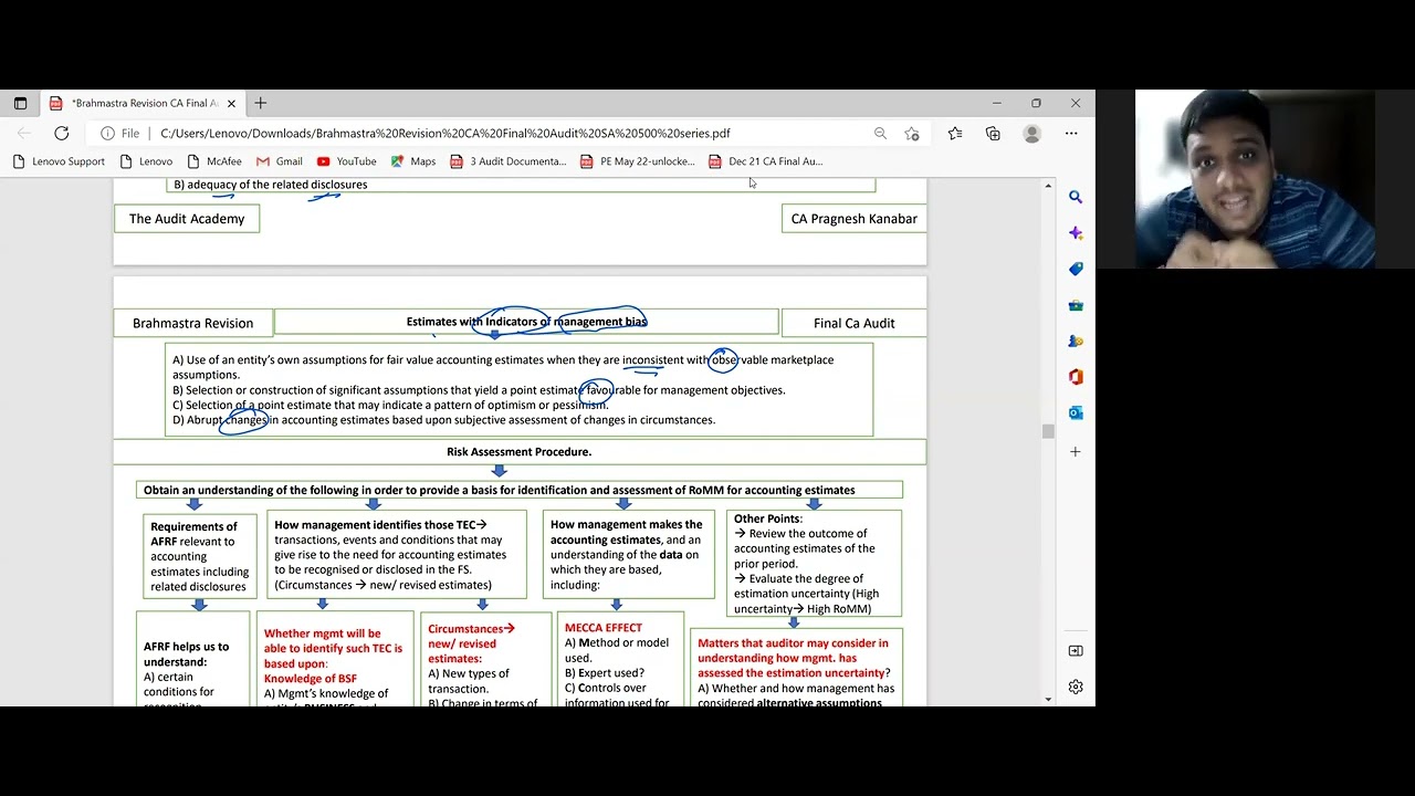 Brahmastra Revision CA Final Audit | SAs | SA 500 series (2/2) - YouTube