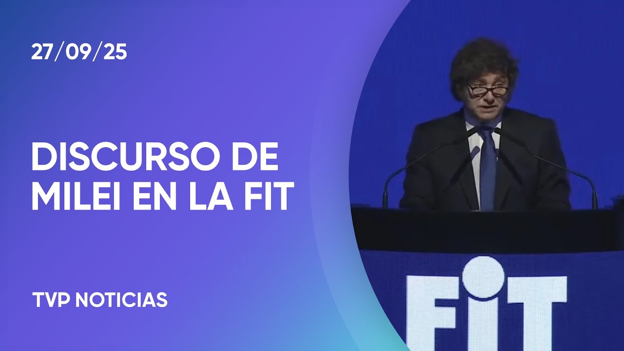 Javier Milei inauguró la Feria Internacional del Turismo - YouTube
