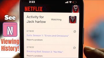 How to See Netflix Viewing History! [Watch History]