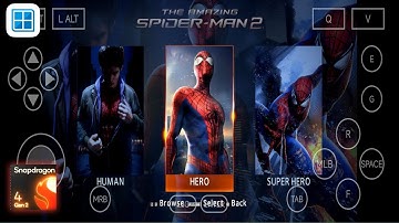 THE AMAZING SPIDERMAN 2 TEST ON SNAPDRAGON 4 GEN 2 | Low End Device🔥 Winlator bionic ludashi.