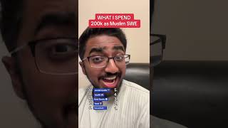 how i SPEND 200k as a muslim SWE