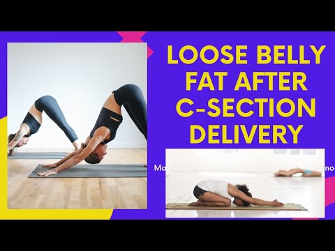 Postpartum Workout: 5 exercises after C-section in hindi | Exercise ...