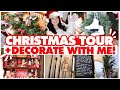 2024 Holiday Home Decor Tour & Decorate with Me | GENIUS Christmas Home Decorating Hacks!