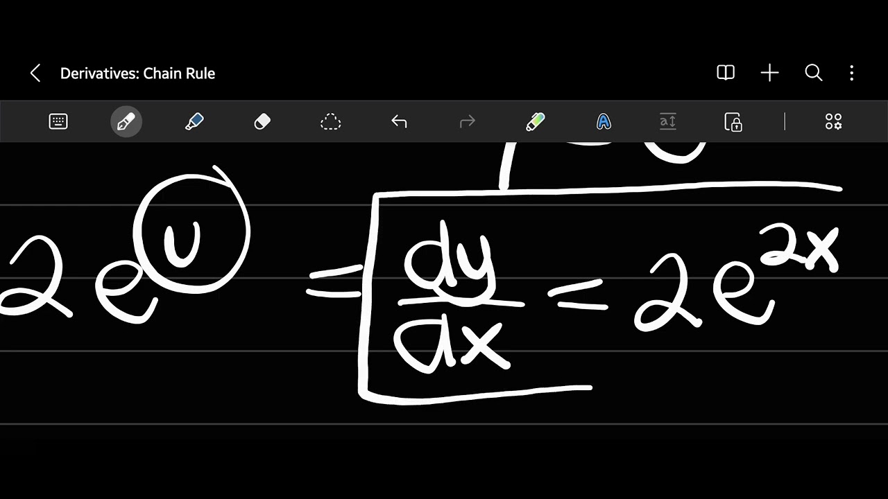 Differential Calculus: Chain Rule (Taglish)