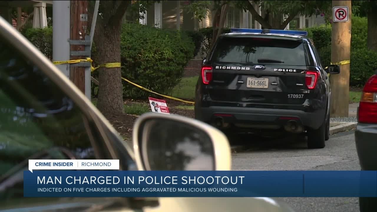 Man involved in shootout with RPD officer indicted on five charges ...