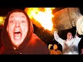 We tried the most dangerous tradition in the UK (Carrying Fire)
