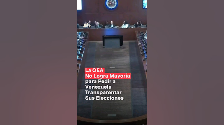 OEA no consigue mayoría para pedir transparentar elecciones #venezuela #nicolásmaduro #shorts