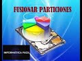 Fusionar particiones al clonar discos duros