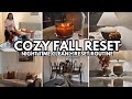 NEW! COZY FALL RESET ROUTINE🌙 | Evening Cleaning Motivation + Clean With Me + Reset After Dark