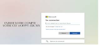ACTIVATION COMPTE EDU تفعيل حساب ofppt-edu.ma