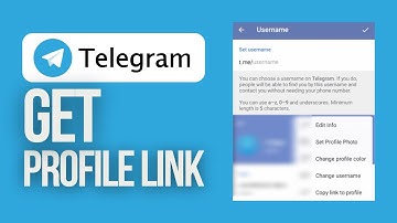 How to Get Your Profile Link | Easy Telegram Tutorial Video