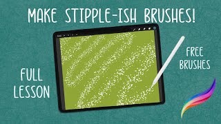 Make Stipple Brushes in Procreate