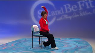 Sit And Be Fit Seated Stretch Exercise Segment From Episode