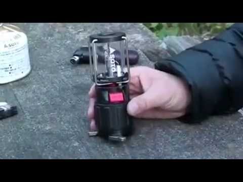 SOTO Compact Refillable Lantern - YouTube
