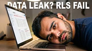 This Supabase RLS Mistake Can Leak Your Data! #cybersecurity  #cybersecuritytv  #supabase