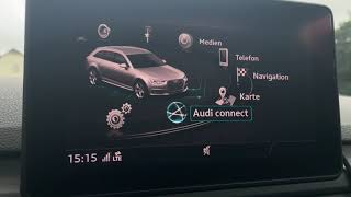 Audi Connect (myAudi) einrichten, verknüpfen, anmelden und benutzen Audi A4/S4 Avant Anleitung