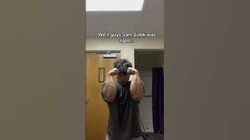 Sam Sulek forearms workout