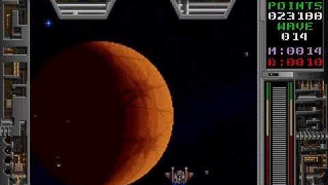 [DOS] Galactix -- Gameplay