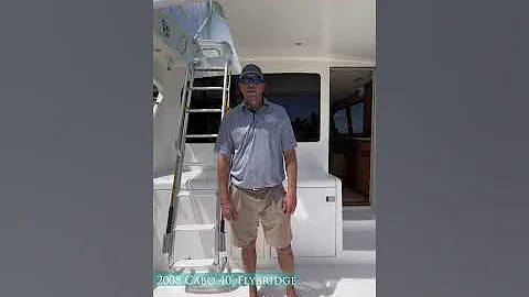 2008 Cabo 40 Flybridge - For Sale with HMY Yachts