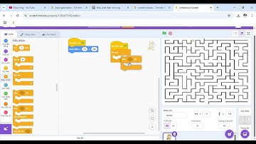 Học Scratch cơ bản cho người mới phần 2 : Cách làm mê cung trong Scratch