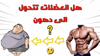 كيف تحول الدهون لعضلات؟