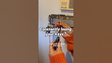 No more misplacing your keys! #wherearemykeys #lostkeys #keyholders