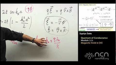 nanoHUB-U Fundamentals of Nanoelectronics II: M3.5 Quantum of Conductance - Magnetic Field in [H]