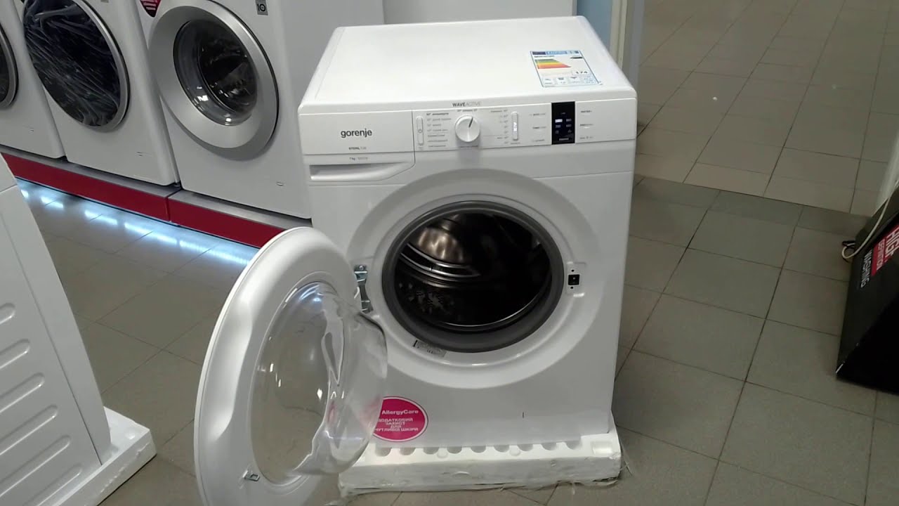 Разблокировать стиральную машину gorenje