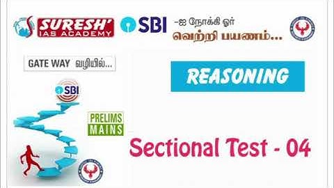 BANKING - SBI - REASONING -TEST NO-4 | Suresh IAS Academy