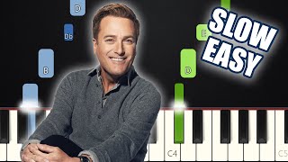 Video thumbnail of "Agnus Dei - Michael W Smith | SLOW EASY PIANO TUTORIAL + SHEET MUSIC by Betacustic"