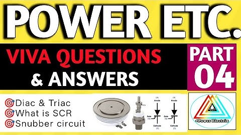 Top Power Electronics Viva Questions & Answers | Electrical Engineering Interview Prep | PART-4