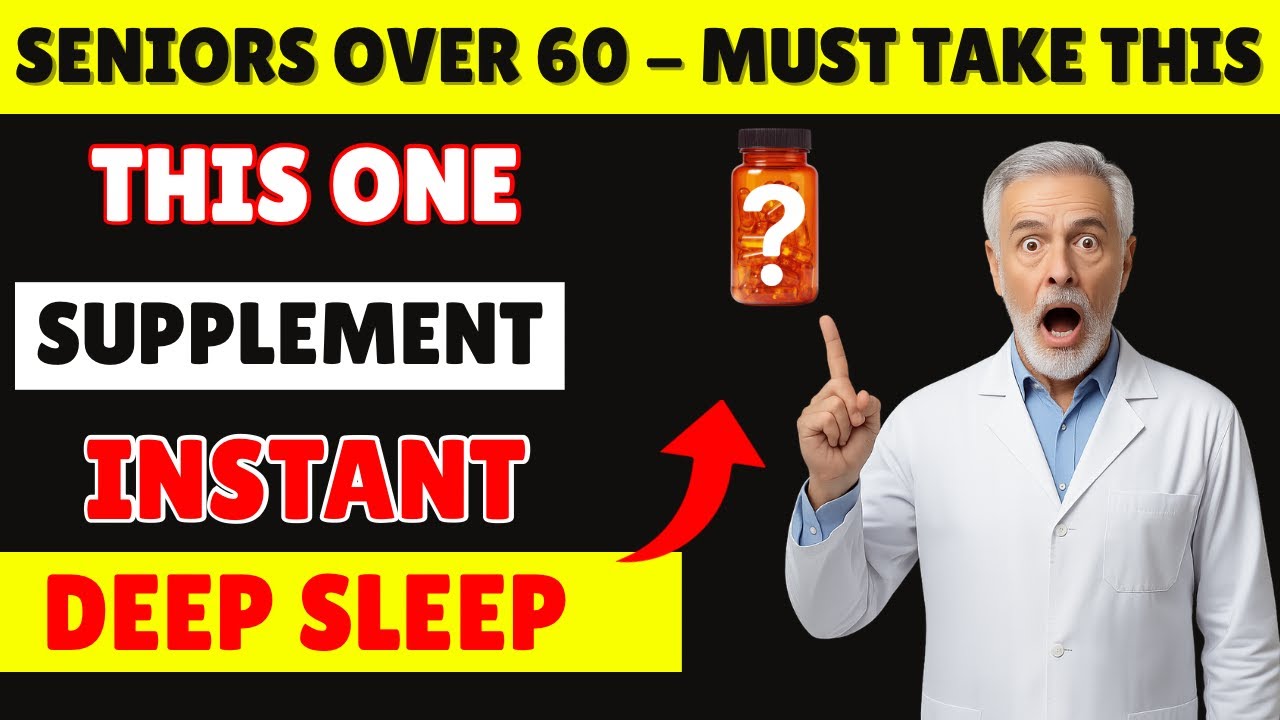Seniors Over 60? Can’t Sleep at Night? USE MAGNESIUM This Way for Deep Rest in 3 nights!