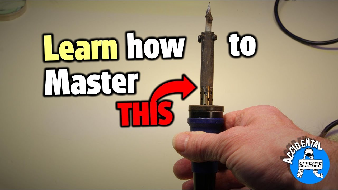 Learn How to master a #soldering iron: tips and secrets ... - YouTube
