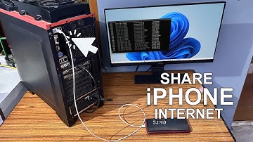 Share iPhone Internet to PC in SECONDS Using USB