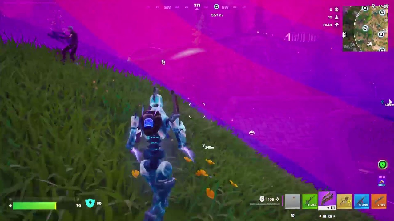 Playing Fortnite untill the event