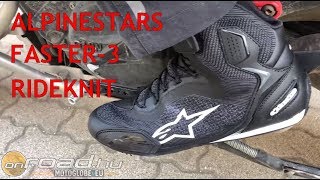 Alpinestars Faster-3 Rideknit bemutató - Onroad.hu