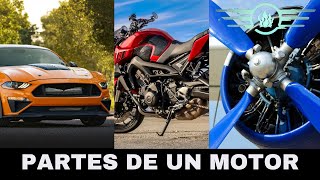 MOTOR RECÍPROCO - FUNDAMENTOS: PARTES DE UN MOTOR Y MEZCLA ESTEQUIOMÉTRICA