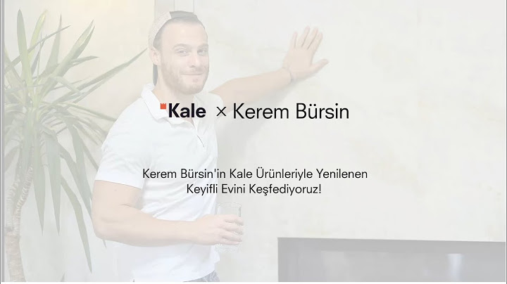 Kerem Bürsin’in Evi Kale Ürünleri ile Yenilendi!