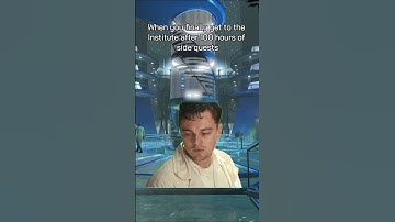 When you finally get to the Institute after 100 hours of side quests #fallout #memes #shorts