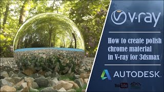 How to make realistic polish chrome material with V-ray for 3ds max