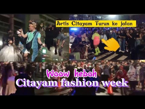 Padat pengunjung fashion week Citayam #Viral  #Bojonggede