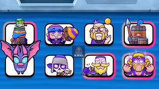 All Evolution Cards Emotes In Clash Royale | All 4 Evolution Emotes 💥