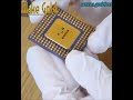 This is golden king of cpu  computers  intel 486 microprocessor