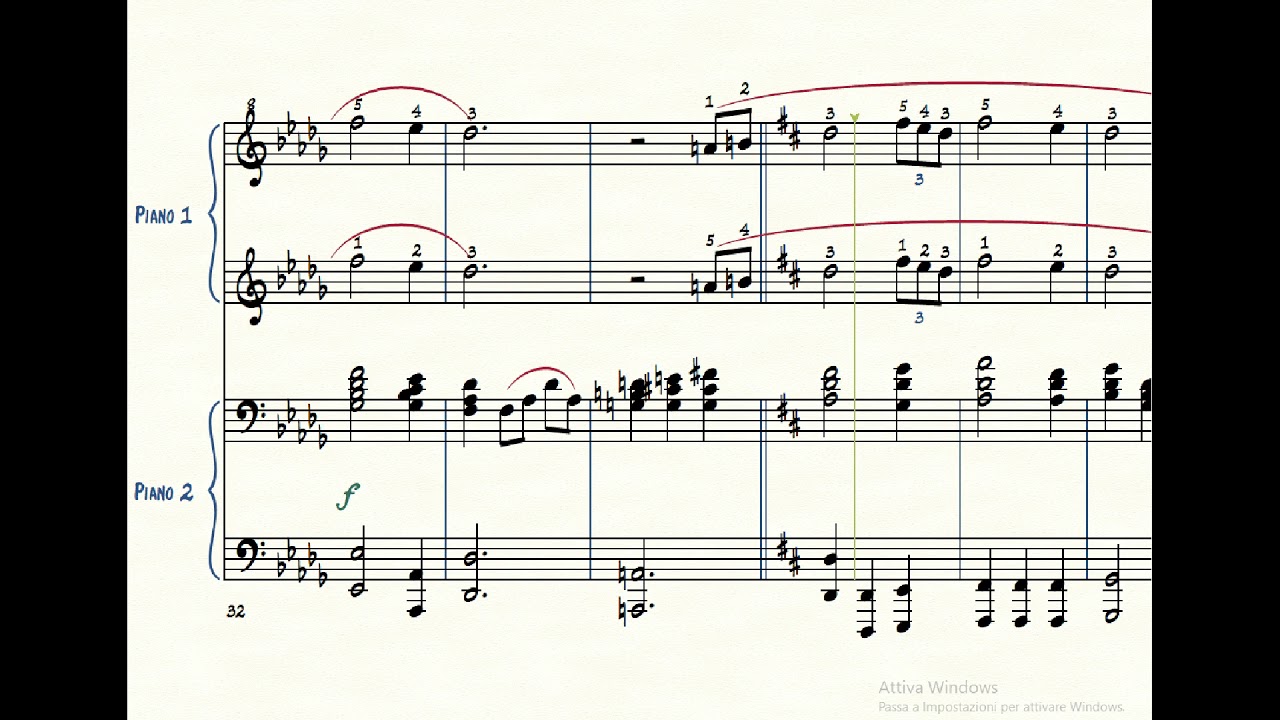 Amazing Grace Arrangiamento Per Pianoforte A Quattro Mani