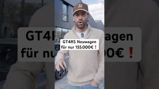 GT4RS Neuwagen für nur 155.000€❗️#jbmotors #porsche