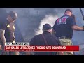 Car sales lot catches fire & shuts down highway in La Vergne