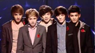 One Direction - Something About The Way You Look Tonight  on X Factor 13/11/10