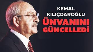 Kılıçdaroğlu sosyal medya hesabına yeniden 'CHP Genel Başkanı' yazdı